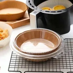 Set 50 Tờ Giấy Nến Lót Nồi Chiên Không ( loại có hộp)