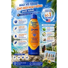 [HÀNG MỸ] Chai Xịt Chống Nắng Banana Boat Sport Ultra Sunscreen Spray SPF 100 (170g / 6 OZ)