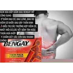 Kem xoa bóp Bengay Ultra Strength 113g của Mỹ ( Cam kết hàng chính hãng USA)