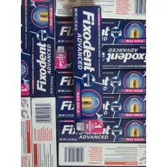 [Tuýp 62g Tiện Dụng] Keo Dán Hàm Giả Fixodent Advanced Max Hold Của Mỹ - Đồng Hành Mọi Chuyến Đi