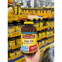 Dầu Cá & Omega Cao Cấp Nhập Khẩu Mỹ (Kirkland, Nature Made, Member's Mark, Nature's Bounty, Pure Alaska)