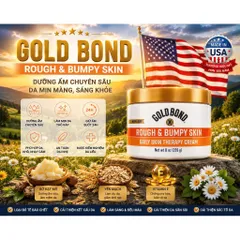 Kem Dưỡng Gold Bond Rough & Bumpy Skin Daily Cream 226g Nhập Mỹ
