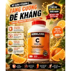 Viên Uống Bổ Sung Vitamin C 500mg & 1000mg Kirkland Signature 500 viên của Mỹ. CHÍNH HÃNG 839054