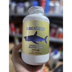 [HÀNG MỸ] Viên Uống Bổ Khớp Sụn Vi Cá Mập Shark Cartilage 750mg (Hộp 300 Viên) 839070