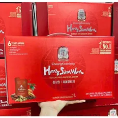 HÀNG MỸ Hồng sâm nước Hàn Quốc 6 năm tuổi Hong Sam Won Cheong Kwan Jang mua tại Costco Mỹ 839080