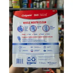 CHÍNH HÃNG MỸ Set 8 bàn chải đánh răng Colgate Optic White 360