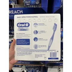 Bàn chải Oral-B CrossAction Pro-Advanced (set 8 cây) hàng Mỹ