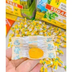 Tách 1 gói Kẹo ngậm ho thảo dược ricola gói 105 viên MỸ 2027
