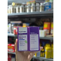 Viên uống Melatonin Natrol 10mg hỗ trợ giấc ngủ ngon, ngủ sâu giấc hơn, giảm tình trạng mất, mệt mỏi ngủ 60 viên