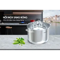 Nồi Inox 3 đáy 30cm SUNHOUSE SHG301-30