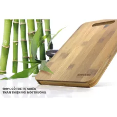 Thớt tre tự nhiên SUNHOUSE KS-CH3626B - Kích thước 36x26x2.5cm