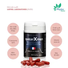 [CHÍNH HÃNG] Viên Uống OysterXmen Pháp (Hộp 30 Viên)