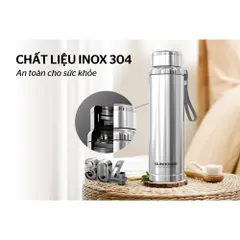 Bình giữ nhiệt Flexi 720ml SUNHOUSE KS-TU720FI