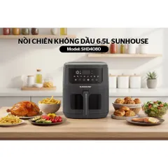 Nồi chiên không dầu cảm ứng 6.5L SUNHOUSE SHD4080