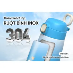 Bình giữ nhiệt trẻ em GripPal 420ml SUNHOUSE KS-TU420GB