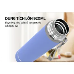 Bình giữ nhiệt Flexi 920ml SUNHOUSE KS-TU920FN