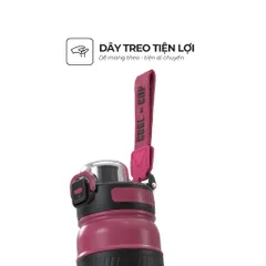 Bình giữ nhiệt inox 316 Double Boost 750ml SUNHOUSE KS-TU750BR