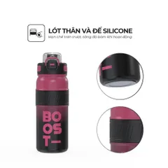 Bình giữ nhiệt inox 316 Double Boost 750ml SUNHOUSE KS-TU750BR