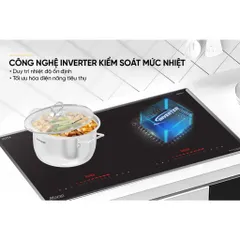 Bếp đôi điện từ SUNHOUSE MAMA MMB56996DP - Booster 2600W