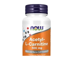 Viên uống Now Acetyl-L-Carnitine 500 mg 100 viên 839335
