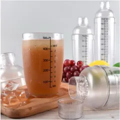 Bình Lắc Pha Chế Trong Suốt 320ml / 460ml / 600ml Chính Hãng VIỆT NHẬT