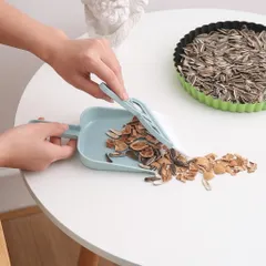 Bộ chổi và xẻng bụi, chổi mini để bàn, bàn chải vệ sinh cho thú cưng hamster, bàn chải bàn phím gia đình,