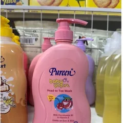 Sữa Tắm Gội Toàn Thân 2 in 1 Pureen 750ml Cho Trẻ Em