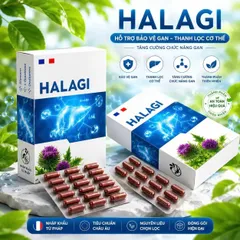 [CHÍNH HÃNG] Viên Uống Bổ Gan HALAGI Pháp (Hộp 30 Viên) – Hỗ Trợ Tăng Cường Chức Năng Gan, Giải Độc & Bảo Vệ Tế Bào Gan
