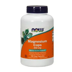 Viên uống bổ sung Magie Now Magnesium Caps 400mg 180 Viên