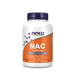 Viên uống bổ sung N-Acetyl Cysteine Now NAC 1000mg 120 Viên 839549