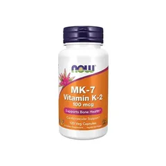 Viên uống bổ sung Vitamin K2 Now MK-7 Vitamin K2 100mcg 120 viên 839553