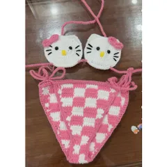 Bikini Handmade Hellokitty đáng yêu cho bé ❤️