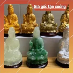 Tượng phật quan thế âm 5,5cm nhiều 6 MÀU