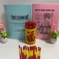 Combo Hũ Xin Xăm kèm cuốn giải XĂM cực xịn, Combo Hũ Xin Xăm kèm cuốn giải cực xịn TĂNG CẶP KEO KHI MUA