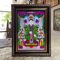 Khung Tranh thờ TỨ PHỦ - có khung  có hoả tốc 3 CỠ