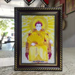 Khung Tranh ÔNG HOÀNG MƯỜI - Có khung  có hoả tốc 3 CỠ