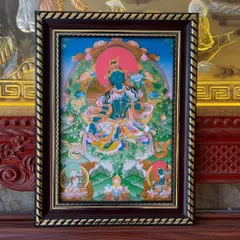 Khung Tranh Tara Đỏ - có khung ( KT 19*25cm,28*38cm,38*48cm)  có hoả tốc 3 CỠ