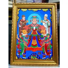 Khung  Tranh DIÊM VƯƠNG treo tường hoặc thờ cúng