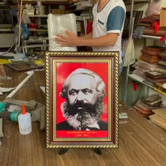 KHUNG Ảnh Lê Nin - Các Mác, có khung A3 - A4 - A5 BỀN ĐẸP