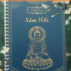 COMBO 10 Vở tập chép in mờ Sám Hối khổ A4 LÒ XO cực đẹp