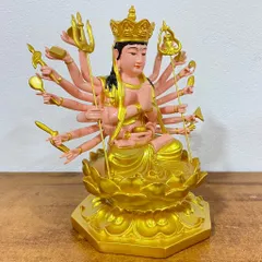 Tôn Tượng Chuẩn Đề Ngồi 30cm Nhựa Composite