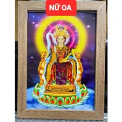 Khung  Tranh NỮ OA treo tường hoặc thờ cúng