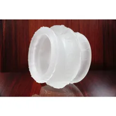 Bát nhang lư hương lưu ly trắng mờ sen nở hàng VIP - Nhiều cỡ