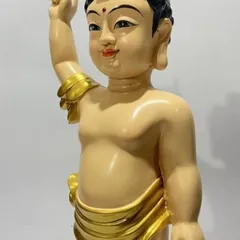 Tượng Đản Sanh Cao 38cm Đứng Nhiều Màu cực đẹp
