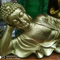 Phật Thích Ca Nhập Niết Bàn dài 45cm - Tượng Phật Nằm loại to cực đẹp