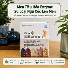 [Beyond Origin] Men Tiêu Hóa Enzyme 20 Loại Ngũ Cốc Lên Men - 100 gói