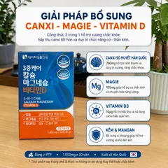 [Nature Life Health] Viên bổ khớp Canxi Magie Vitamin D