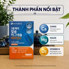 [Nature Life Health] Viên bổ khớp Canxi Magie Vitamin D