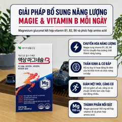 [Nature Life Health] Nước Bổ Sung Magie Vitamin B Energy Boost