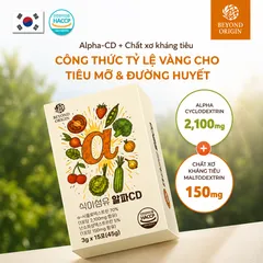 [Beyond Origin] Chất Xơ Kiểm Soát Mỡ & Đường Alpha-CD